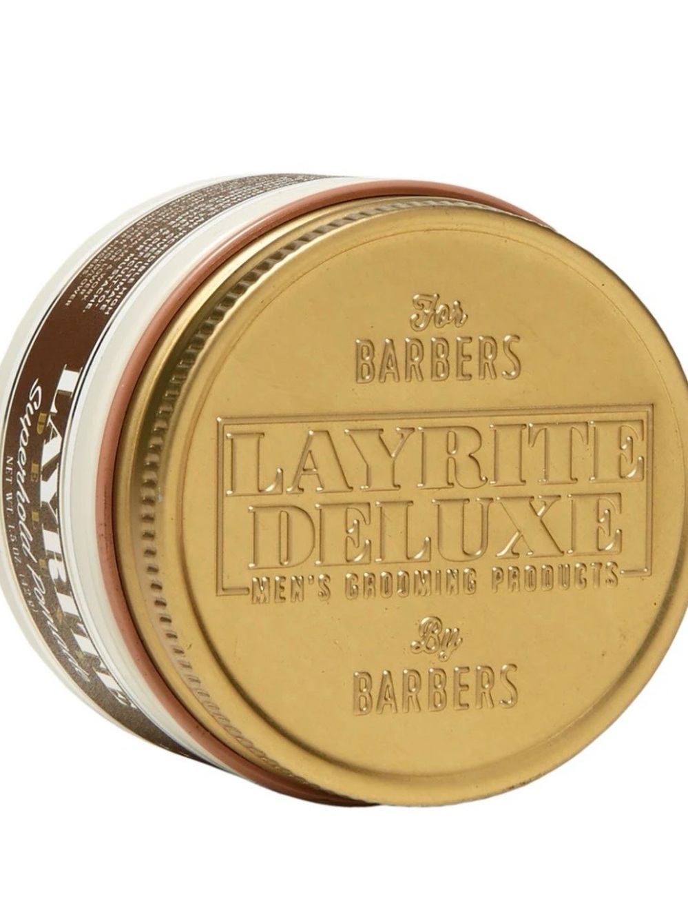 SOLD Layrite Deluxe Superhold Pomade, 4.25 oz, NEW NIB, $25 - Picture 2 of 5